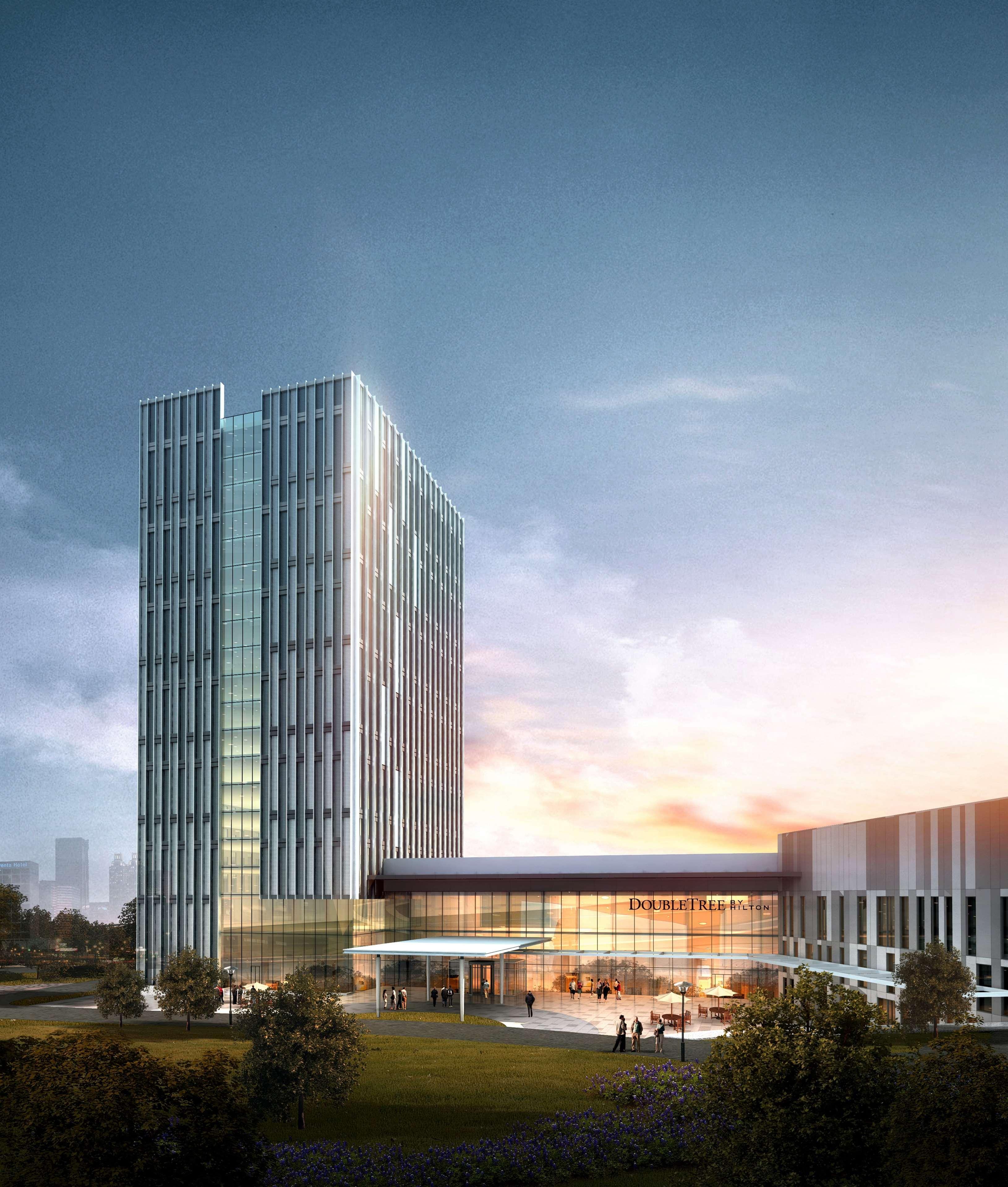 Hotel Doubletree By Hilton Kunming Airport Exterior foto